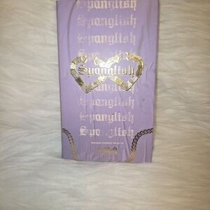 Lavender Eyeshadow Palette with Gold Accents